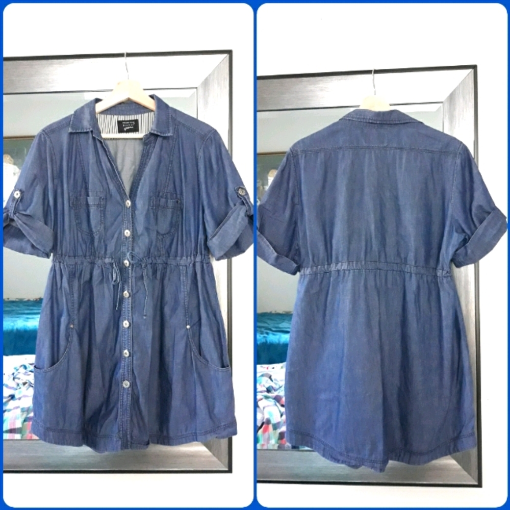 Soft denim dress 9 fashion
